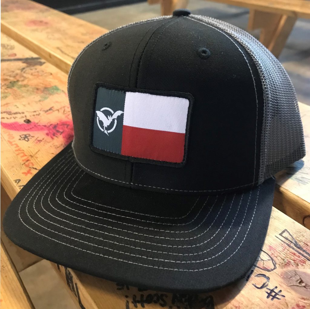 Black/Charcoal - Freetail Texas Flag Cap