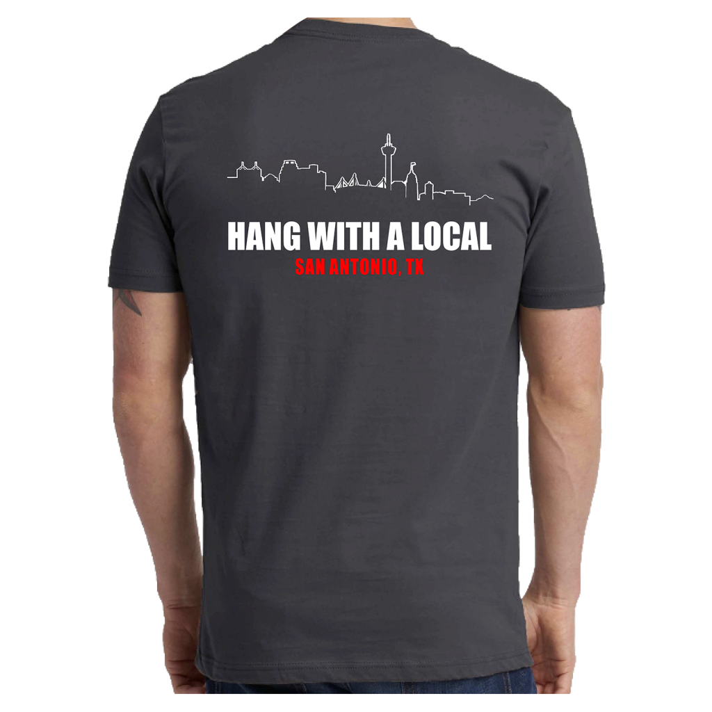 Freetail Hang With a Local T-Shirt - Gray