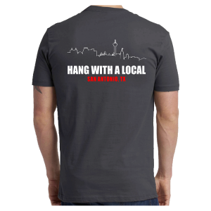 Freetail Hang With a Local T-Shirt - Gray