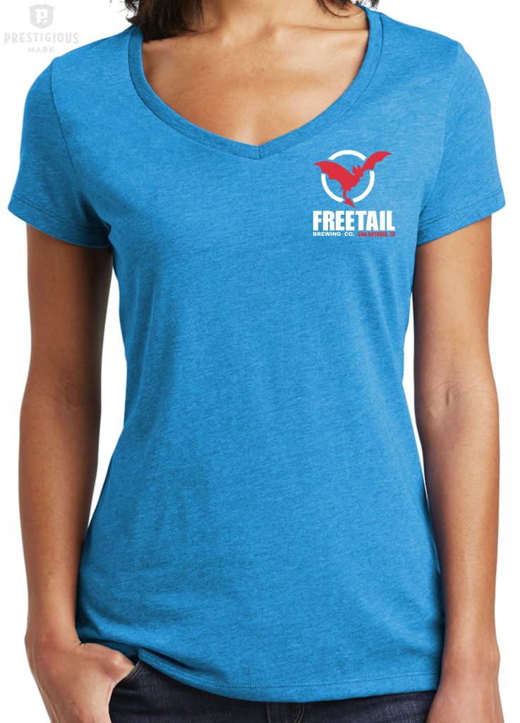 District Women's Very Important Tee V-Neck- Freetail