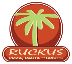 Ruckus Pizza, Pasta and Spirits - Apex logo top - Homepage