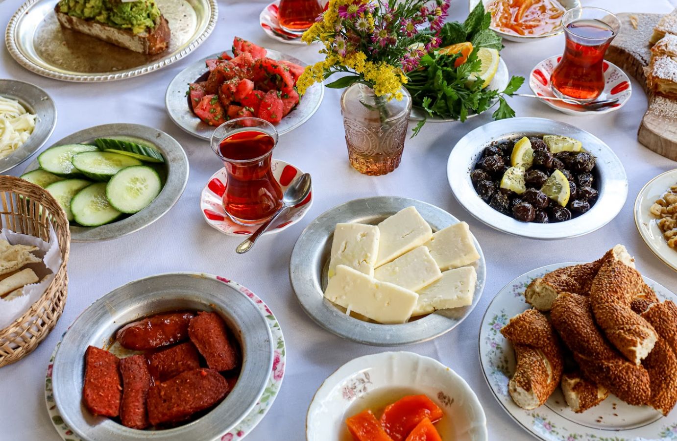 Best brunch in Miami with authentic Turkish breakfast at Jass Kitchen