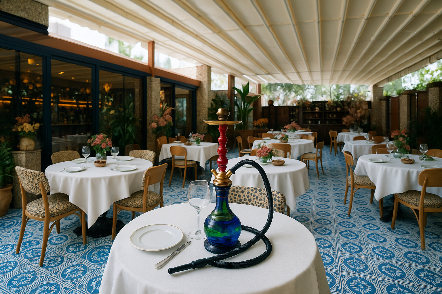 hookah in miami at barbizon south beach