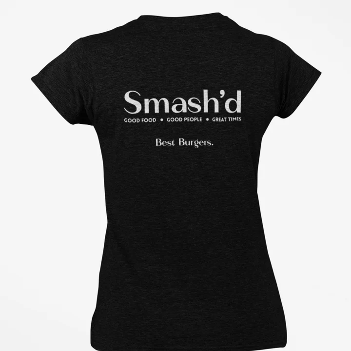 Smash'd Best Burgers - Women's Cotton Tee