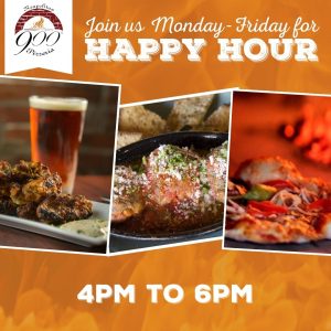 Try the Summer Happy Hour menu at 900 Degrees Neapolitan Pizzeria. 900 Degrees Summer Happy Hour specials in Manchester NH. House wine, draft beer, Twisted Tea, PBR, Martinis, Appetizers, Meatballs, Garlic Bread, Wings, Personal Signature Pizza.