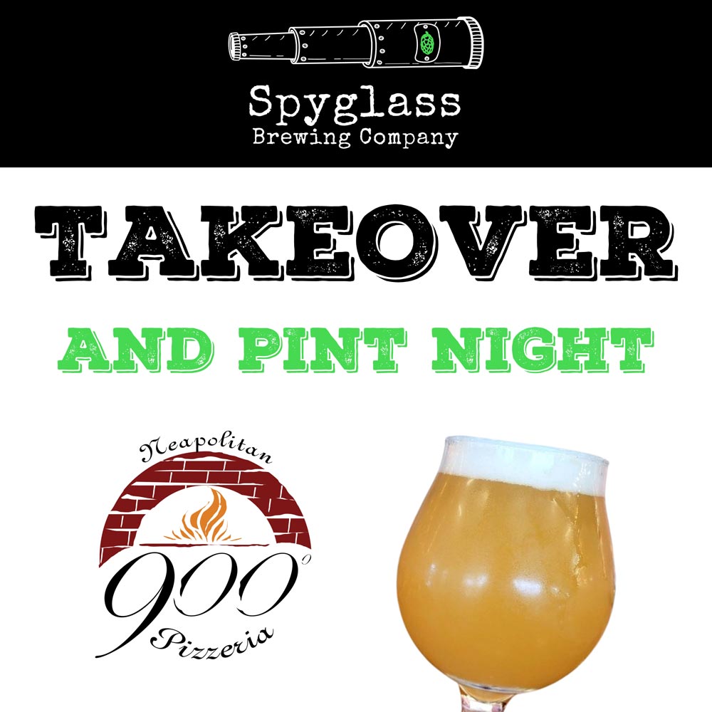 Spyglass Brewing Company Takeover and Pint Night