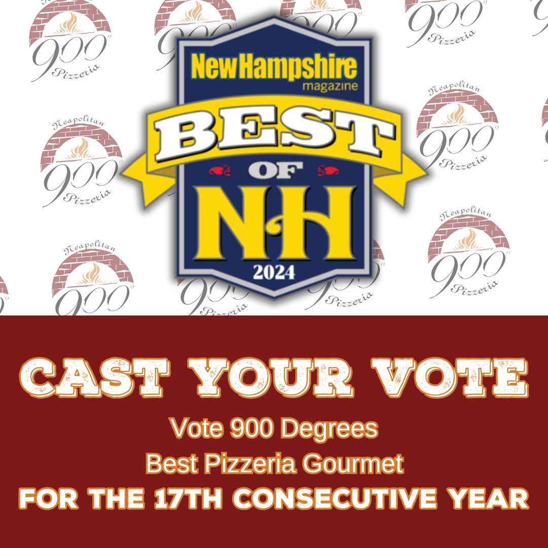 Vote for 900 Degrees in the 2024 Best of NH Awards!