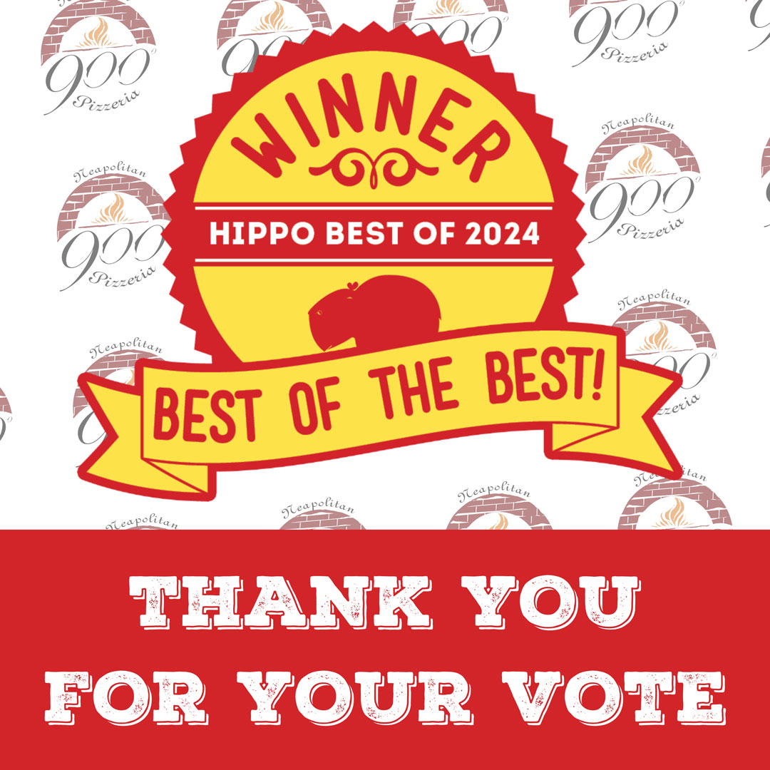 900 Degrees Wins Best Pizza in 2024 Best of Hippo Awards