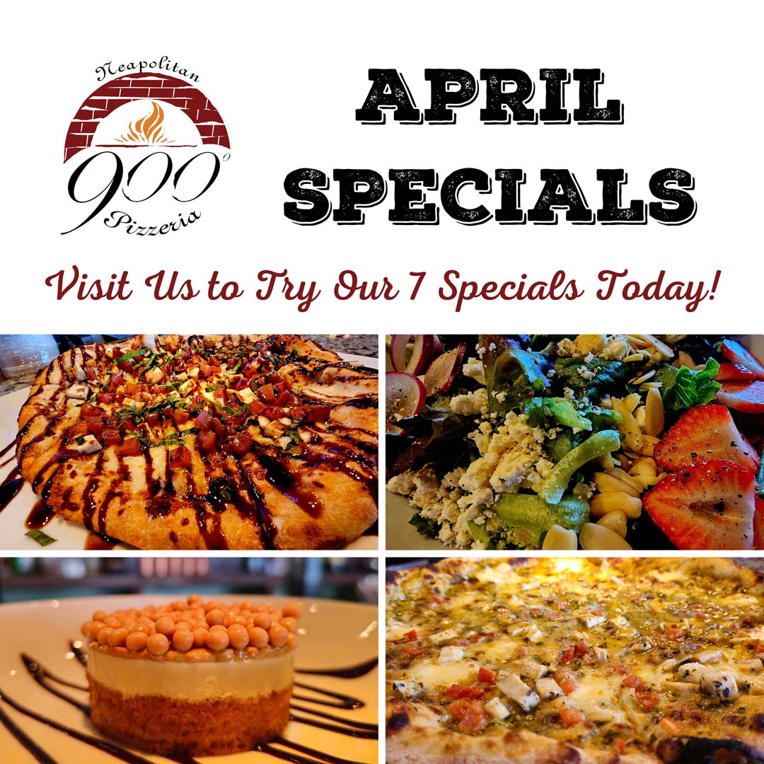 Discover the Irresistible 900 Degrees April Specials