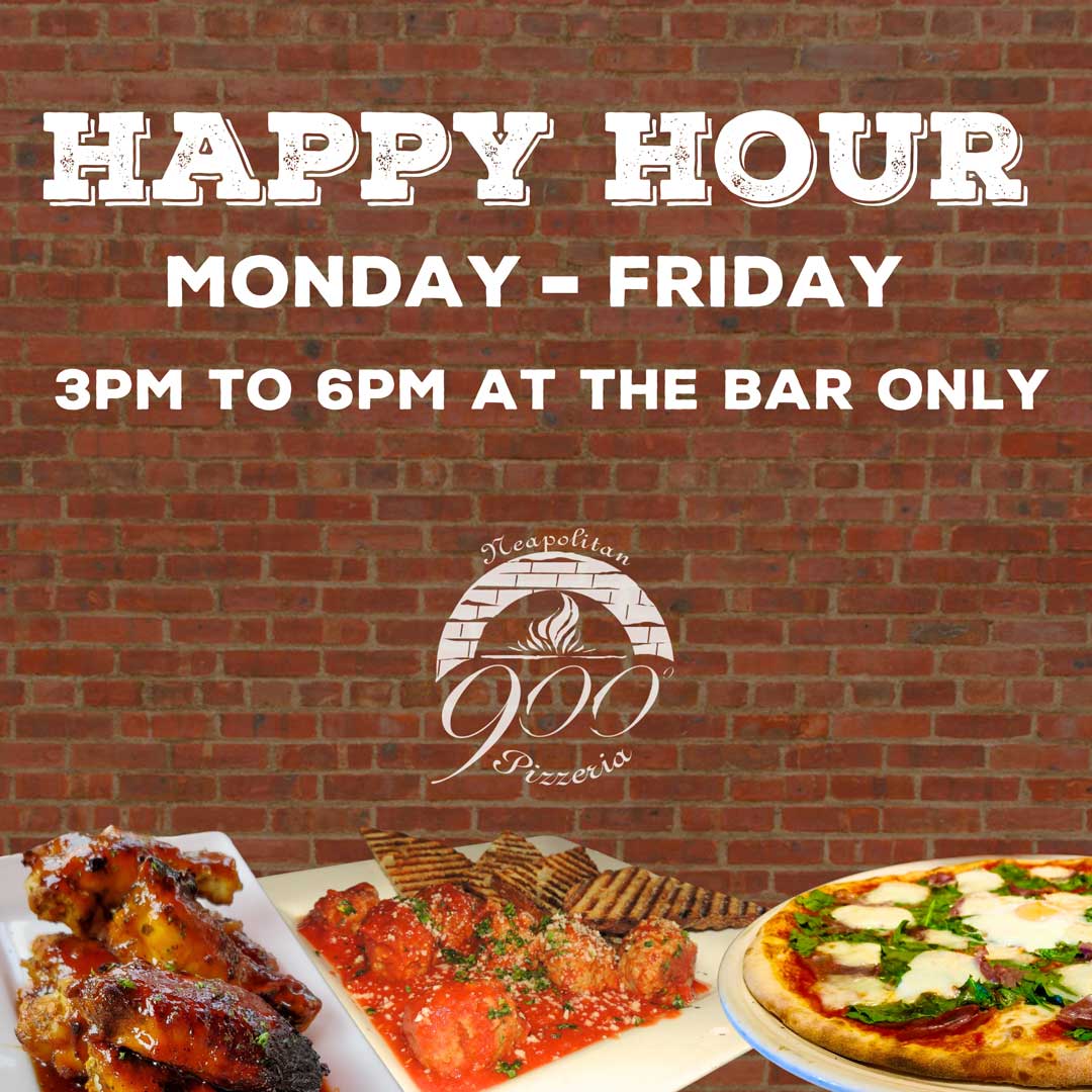 Happy Hour at 900 Degrees: Bar Specials and Delights