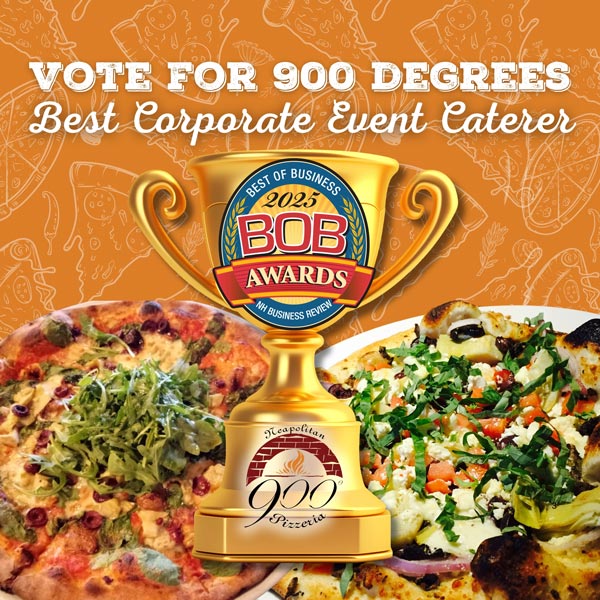 Vote for 900 Degrees as Best Corporate Event Caterer in the 2025 BOB Awards