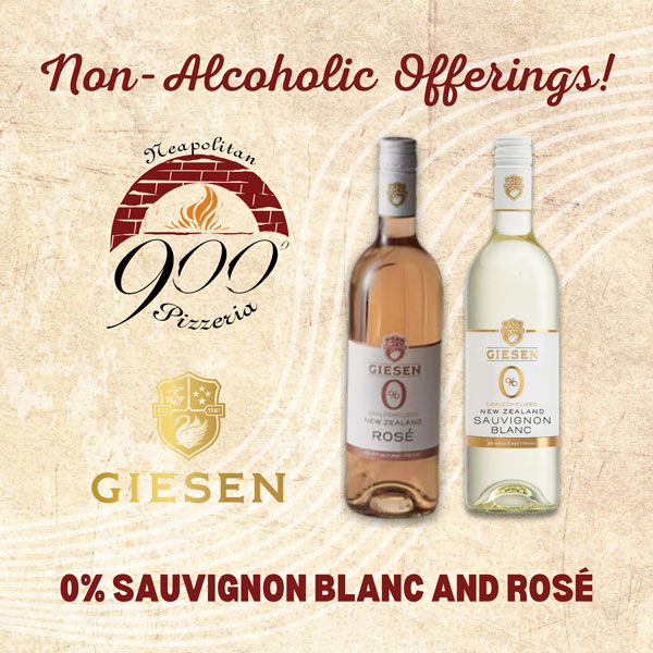 Savor Giesen 0% Wines at 900 Degrees This Dry January