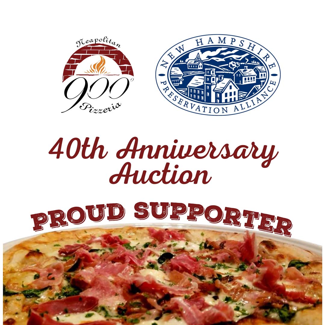 Support NH Preservation Alliance & Win Pizza for a Year!