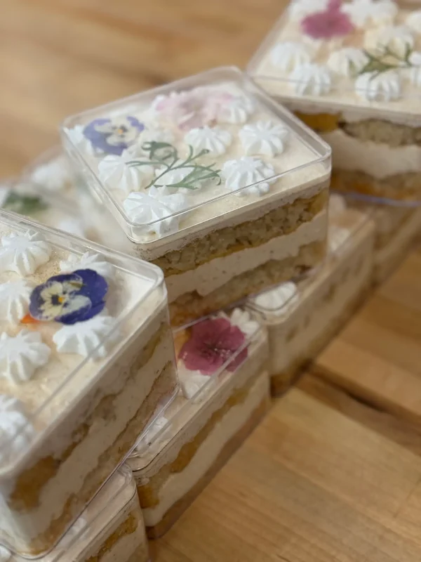 Brown butter vanilla bean cake