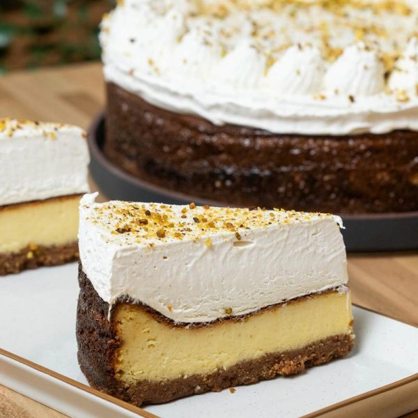 Cardamom Pistachio Cheesecake