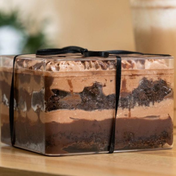 Chocolate Ganache Mousse Cake