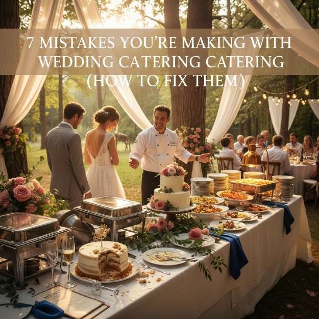 7 Mistakes You’re Making with Wedding Catering(and How to Fix Them)