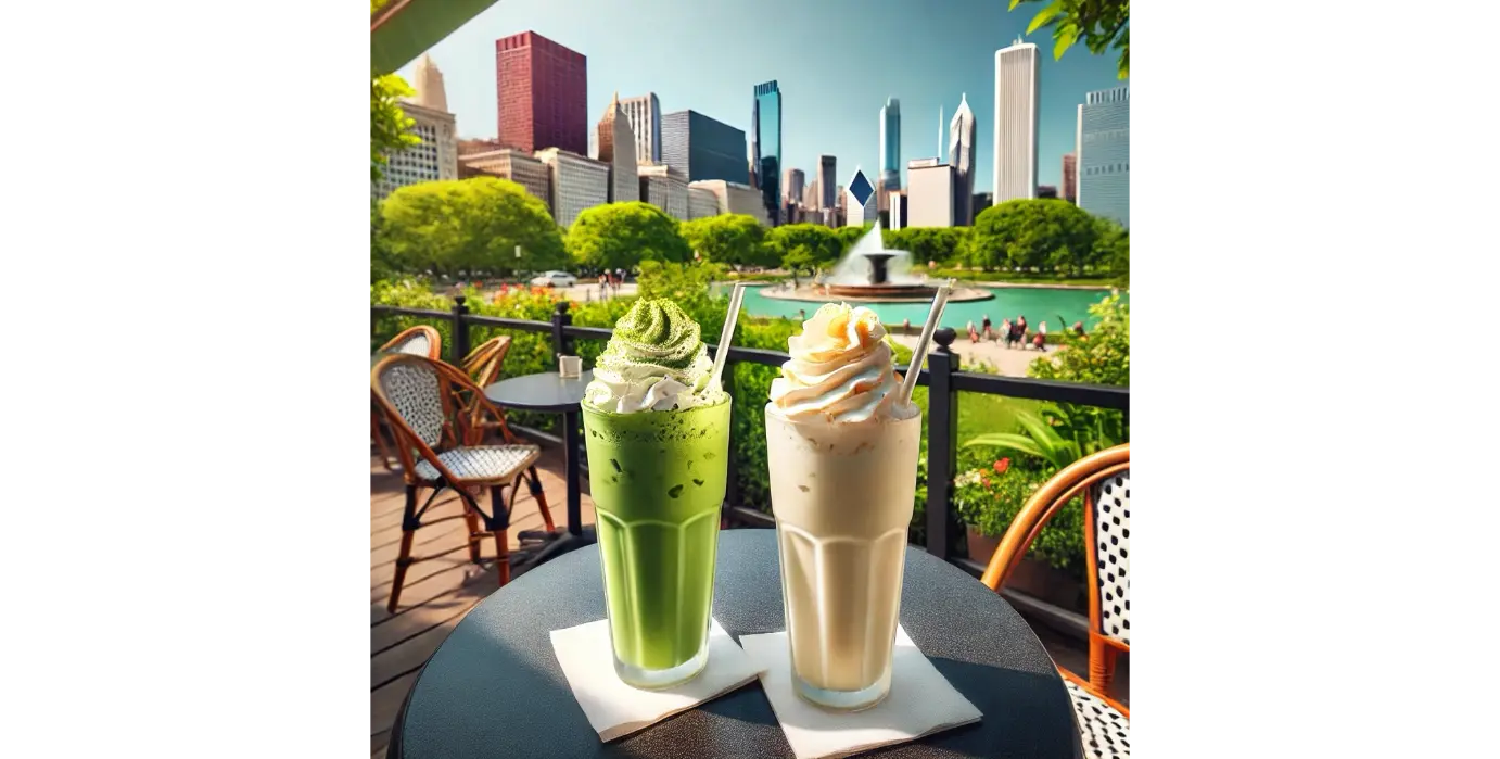 Taste Our KatsuShack-Shake: Matcha and Vanilla Bliss
