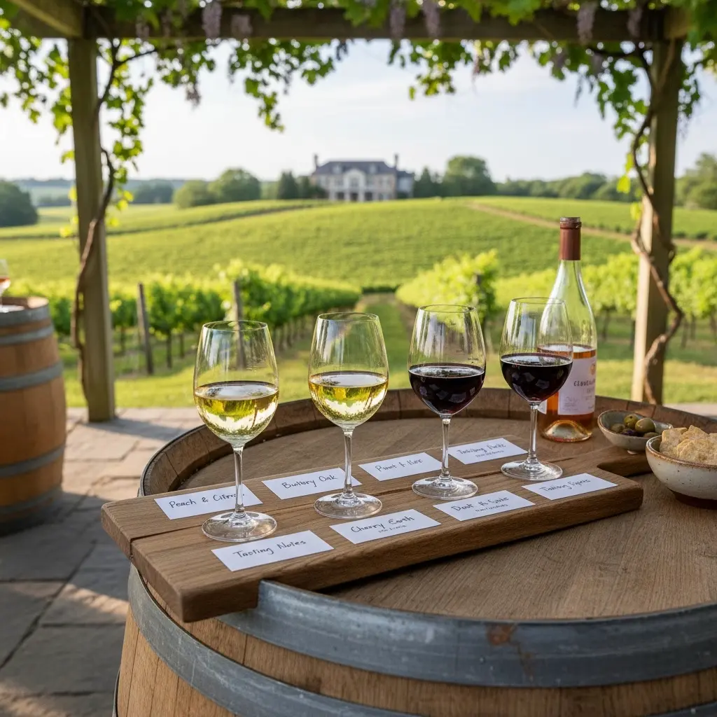 Easy drive from Blythewood to Laurel Haven Estate winery