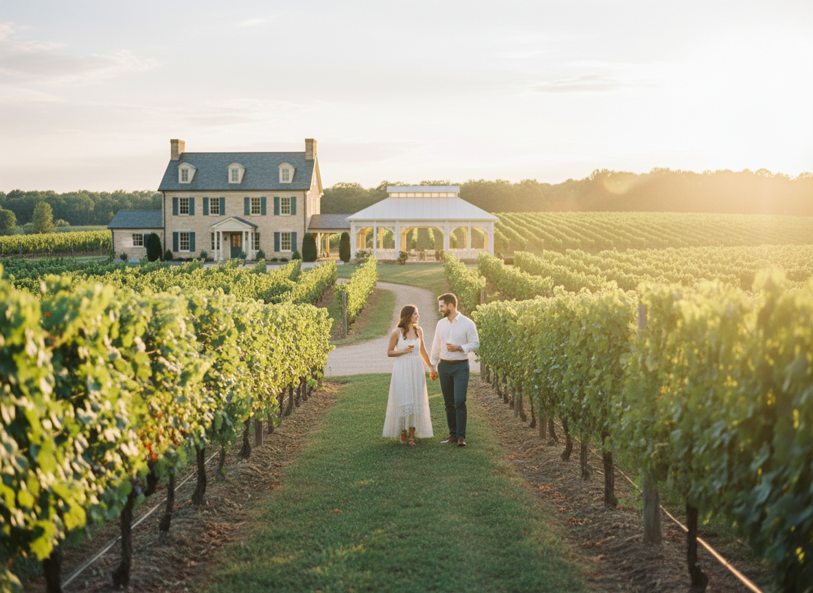 Staycations near Charlotte NC at Laurel Haven Estate Vineyard and Winery