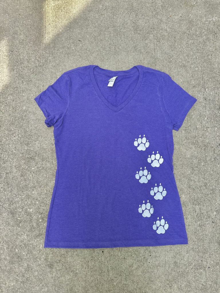 "PAW Prints" V-Neck
