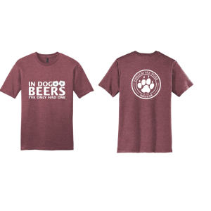 In-Dog-Beers-Mens-T-Shirt.pdf.png In Dog Beers I've Only Had One T-Shirt