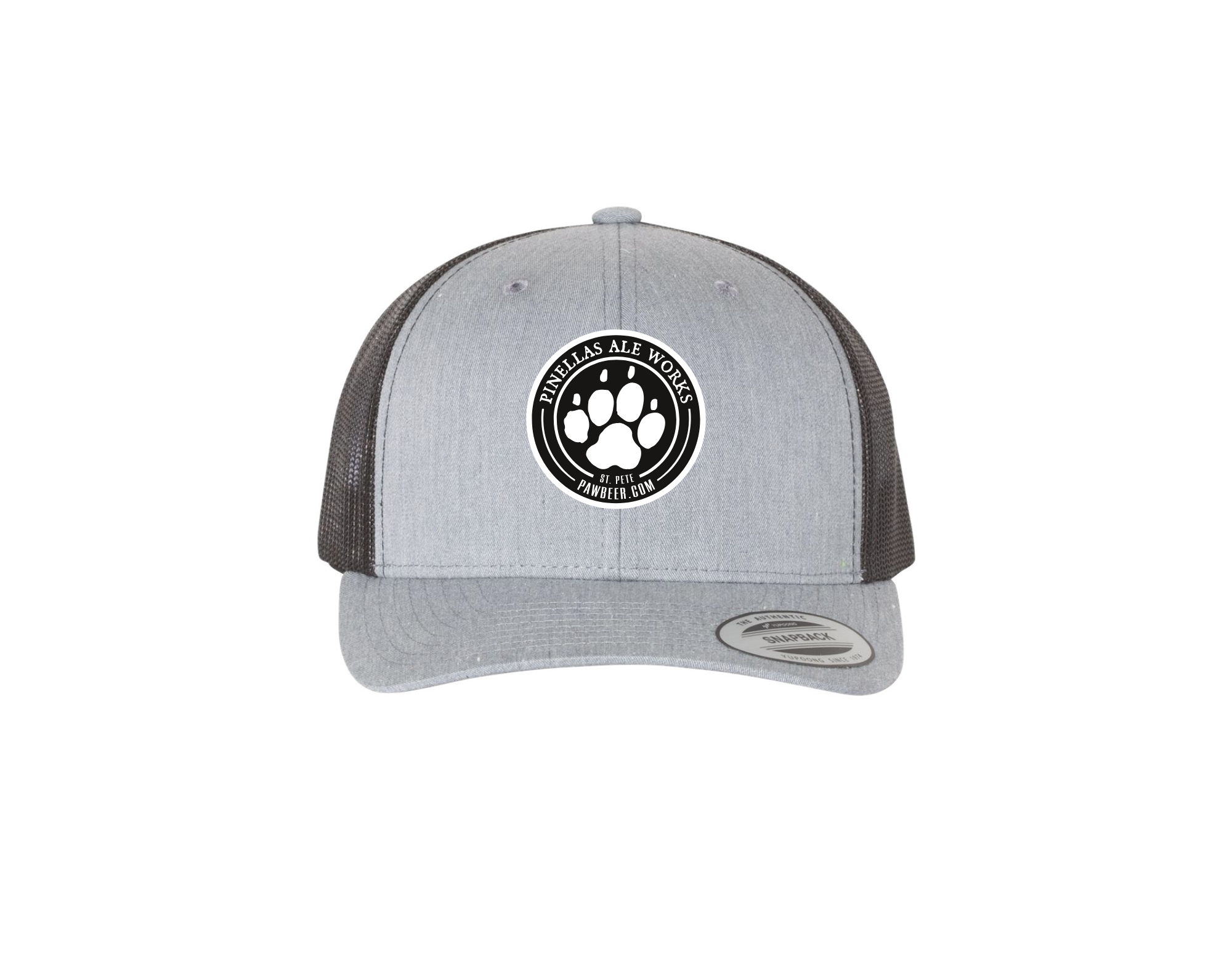 Navy/Tan PAW Trucker Hat