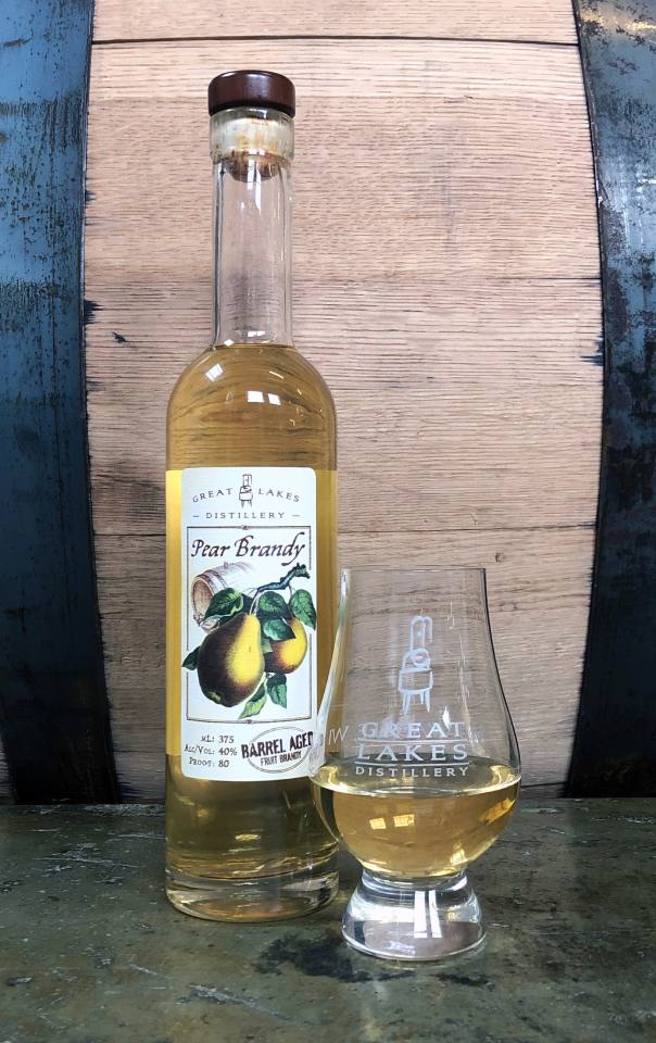 barrel aged pear brandy
