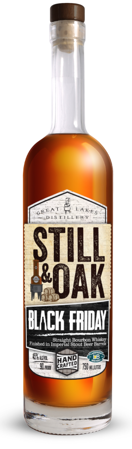 Still and Oak Black Friday Straight Bourbon Whiskey Finished in Imperial Stout Beer Barrels