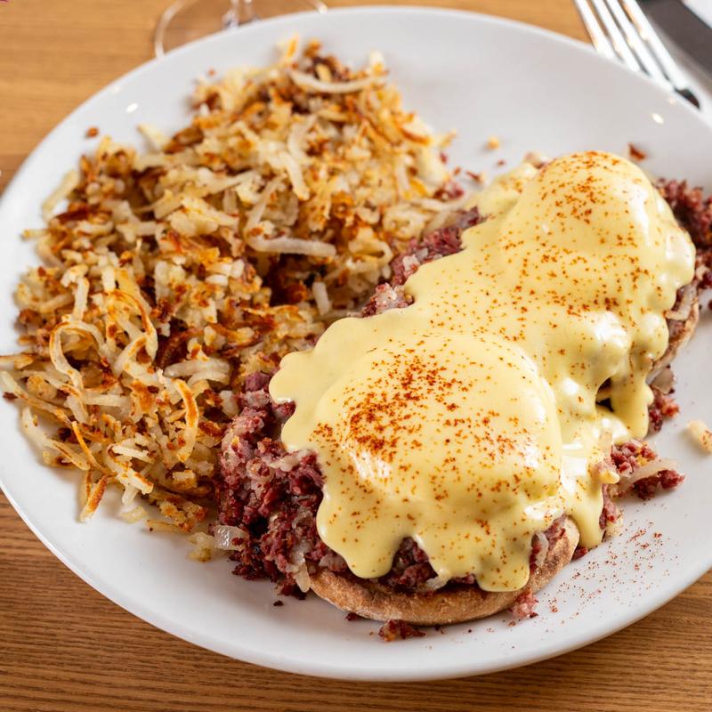 The Irish Benedict from 5800 North Cafe