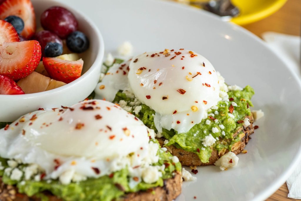 Avocado toast from 5800 North Café