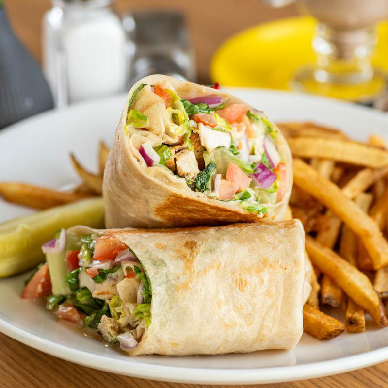 Chicken Caesar Wrap from 5800 North Café