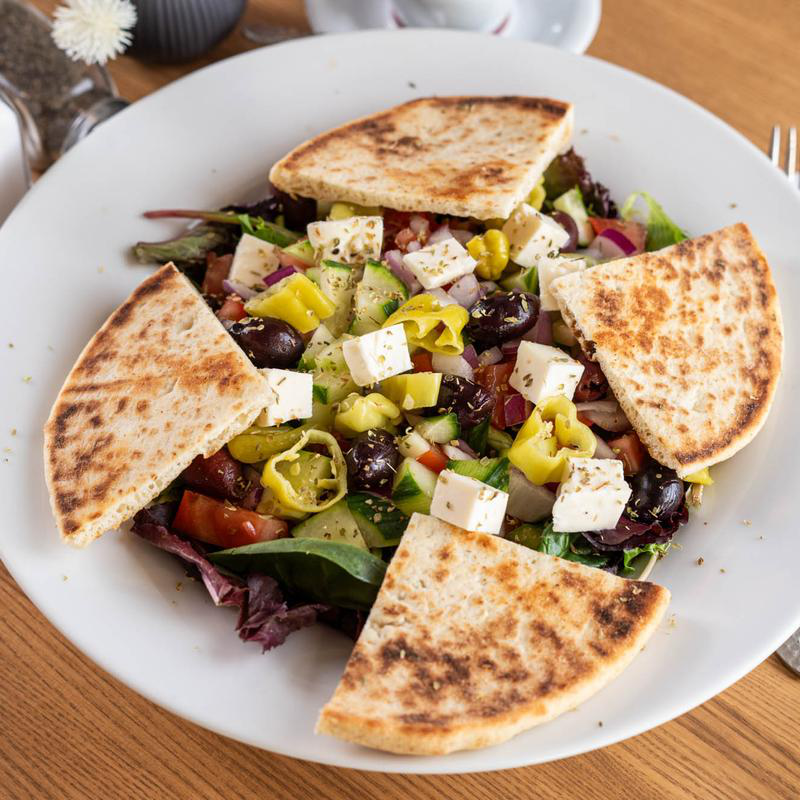 Greek salad from 5800 North Café