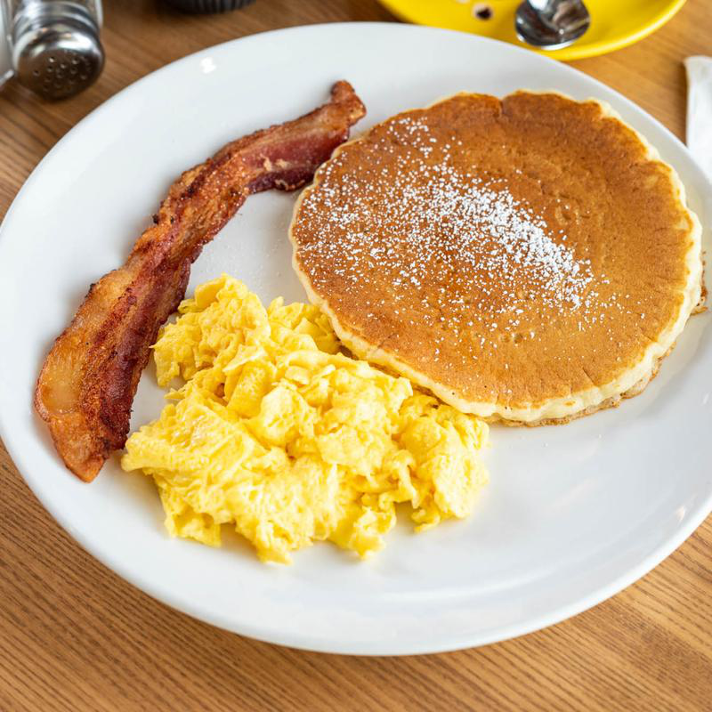 One egg meal from the kids’ menu at 5800 North Café