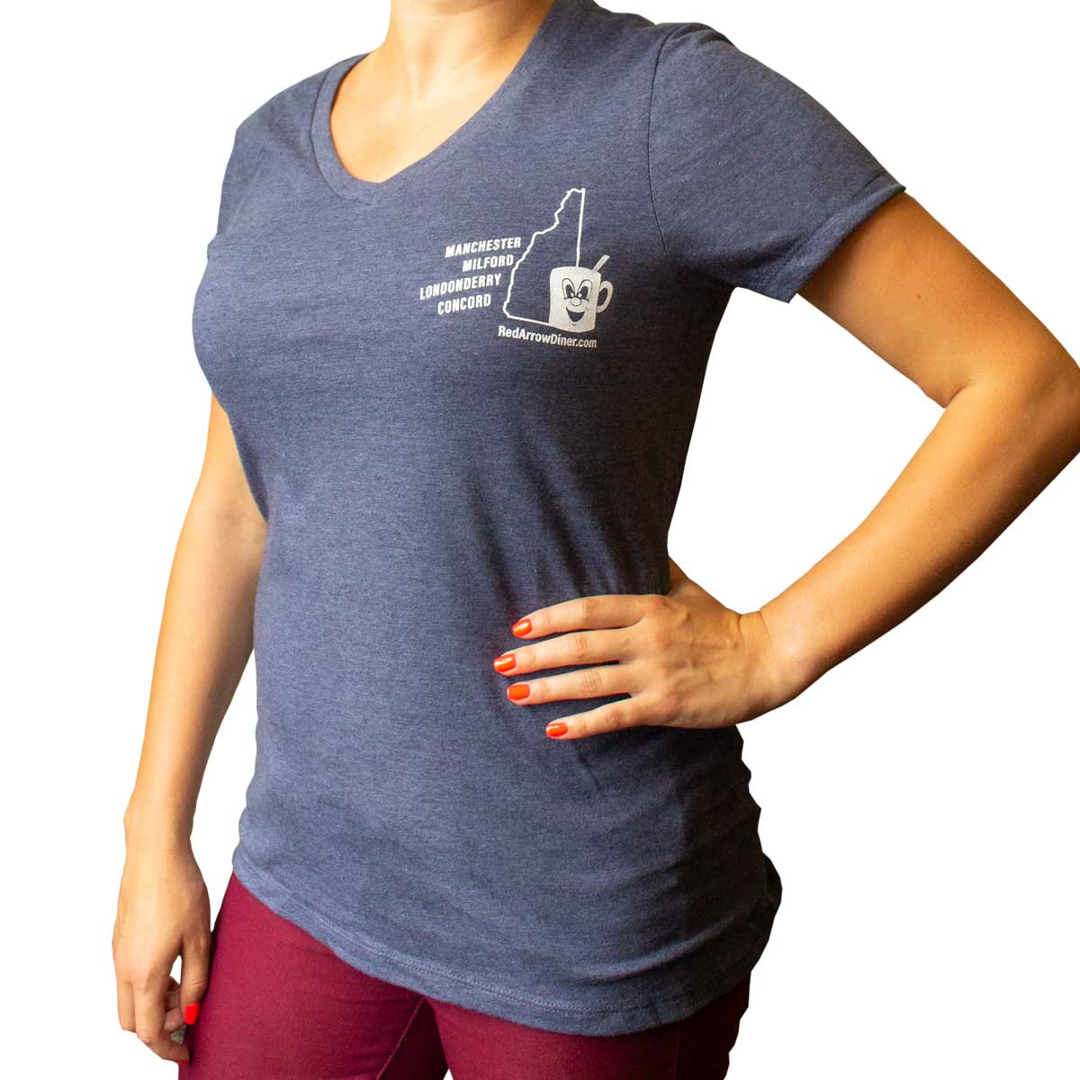 Red Arrow V-Neck Shirt