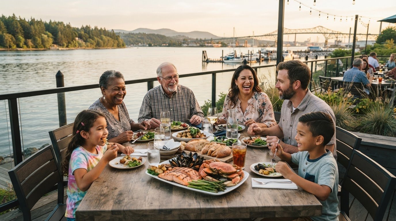 Family-friendly riverfront dining in Tacoma and the South Sound
