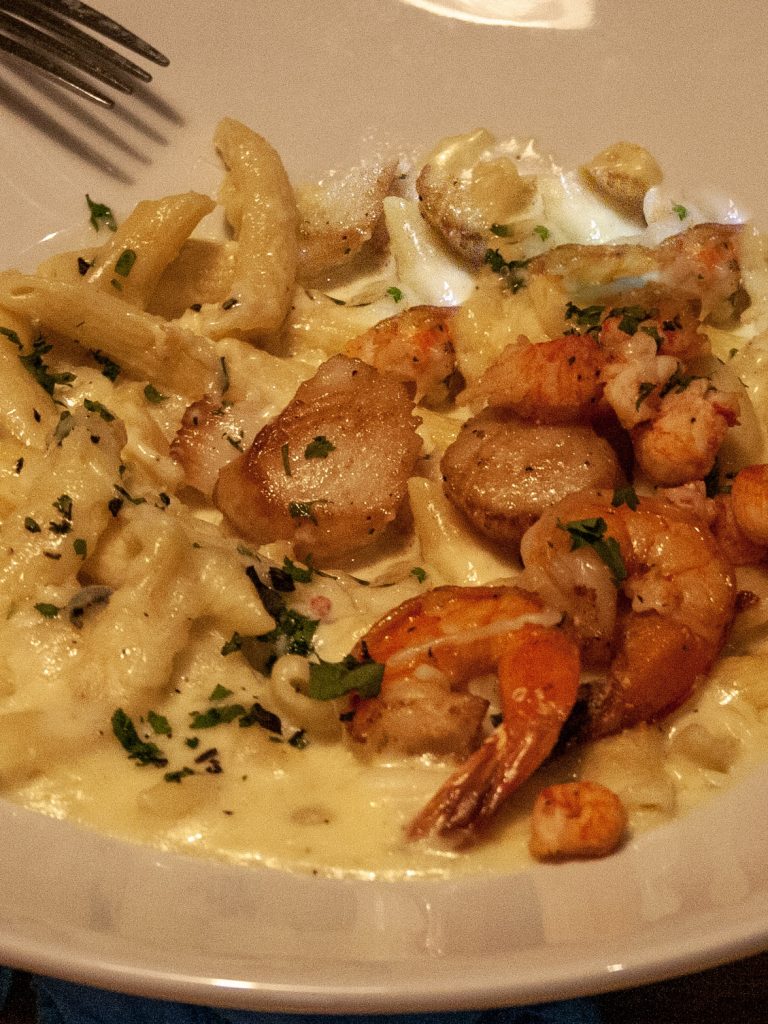 Seafood Mac & Cheese