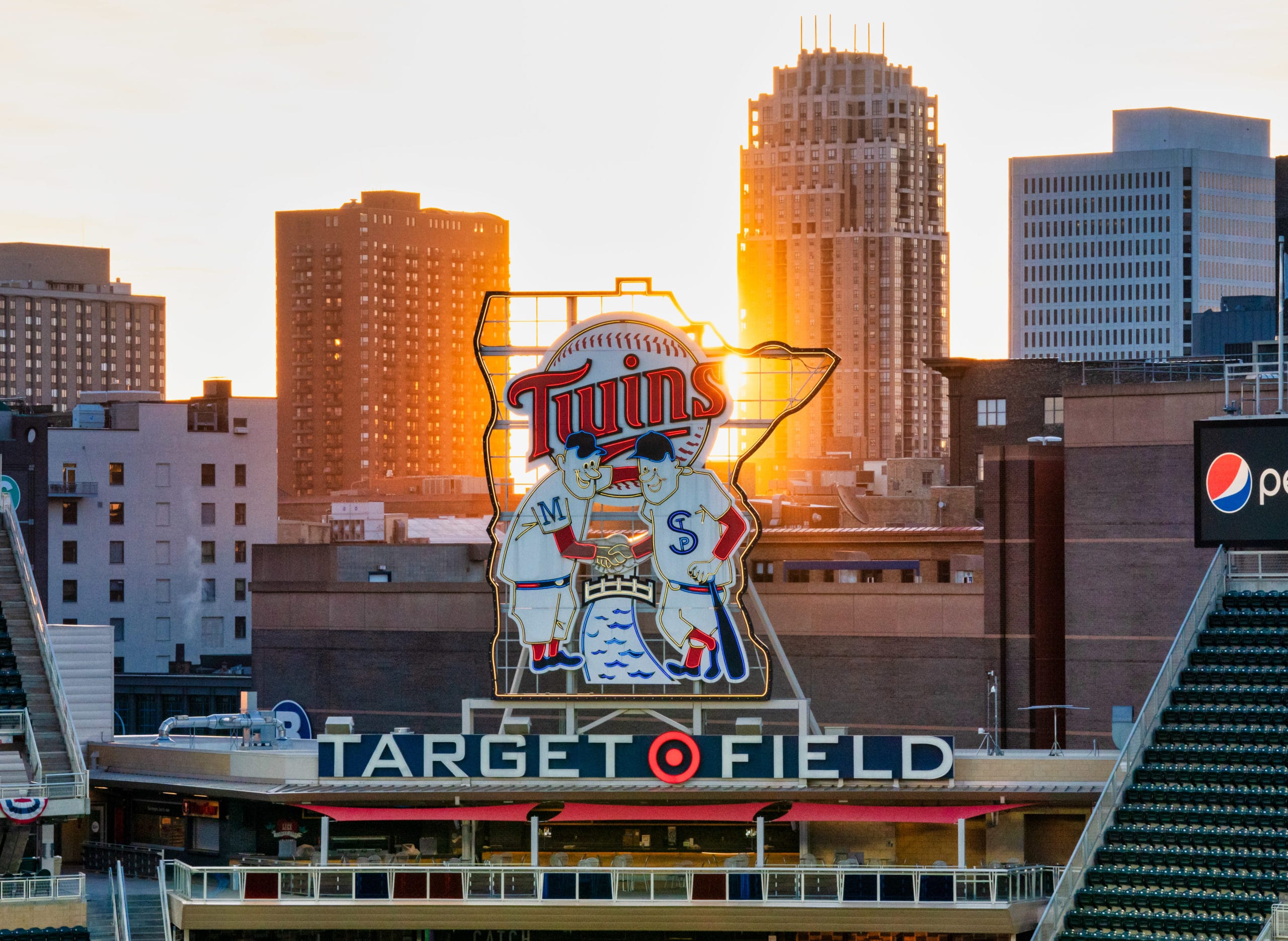 Target Field in Minneapolis, Minnesota